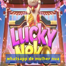 whatsapp de mulher nua